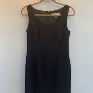 Tahari Arthur S. Levine Black Sleeveless Shift Dress Size 6